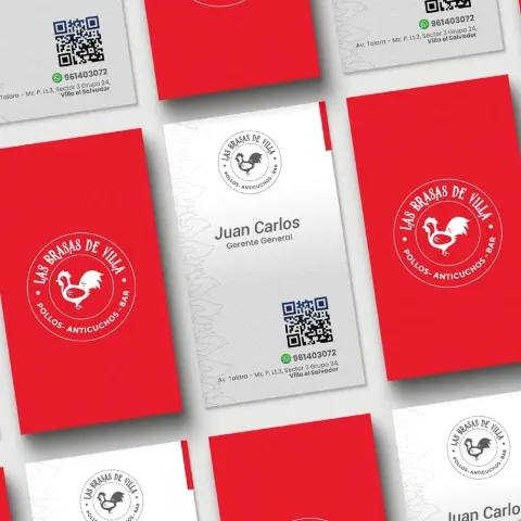 Tarjetas personalizadas personalizado con logo — VSArte