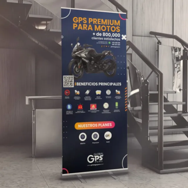 Banner roll screen — Banner roll screen