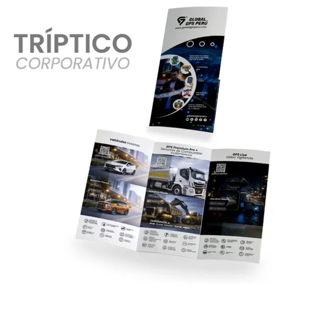 Tríptico corporativo — Tríptico corporativo