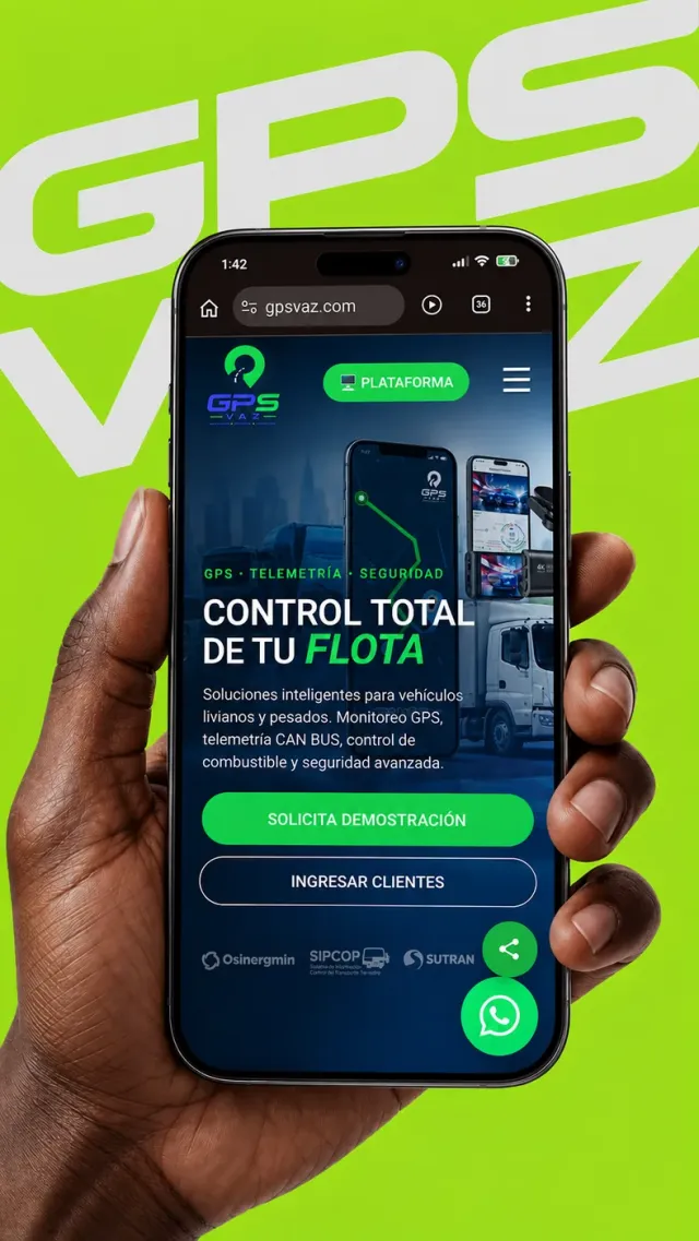 Web GPS Vaz en celular — GPS Vaz