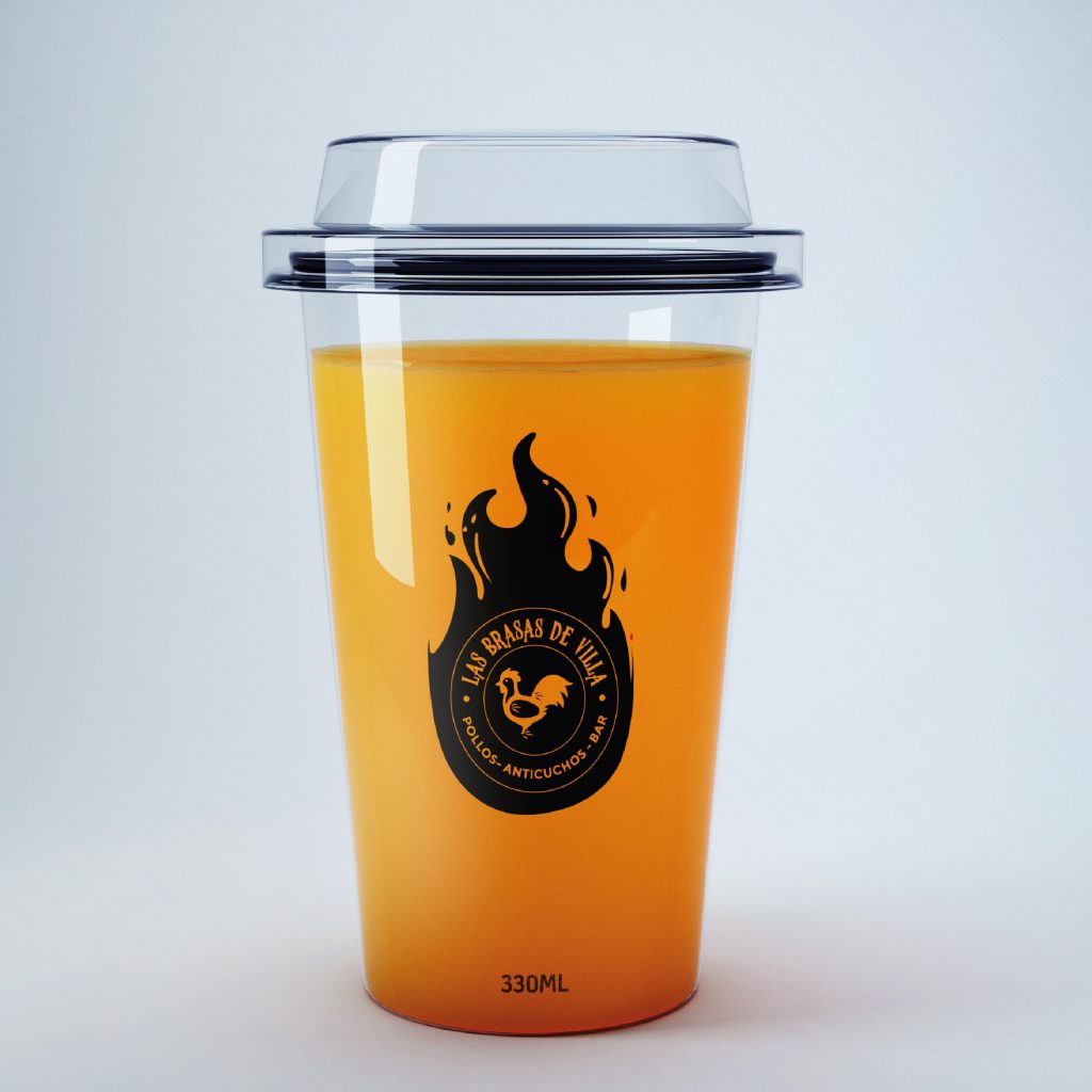 Vasos publicitarios personalizados con logo de empresa para eventos y promociones.