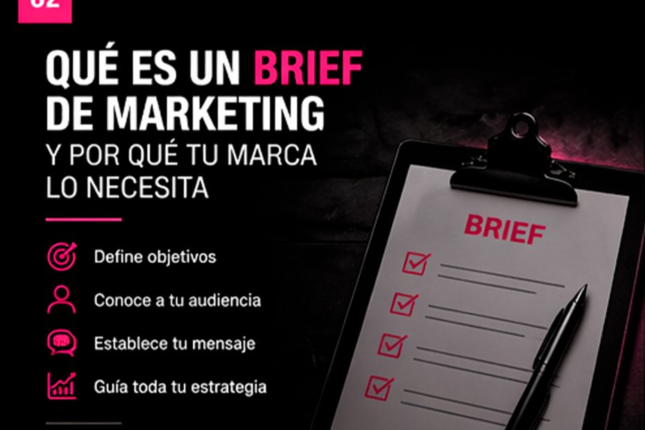Tu contenido falla antes de empezar: necesitas un brief