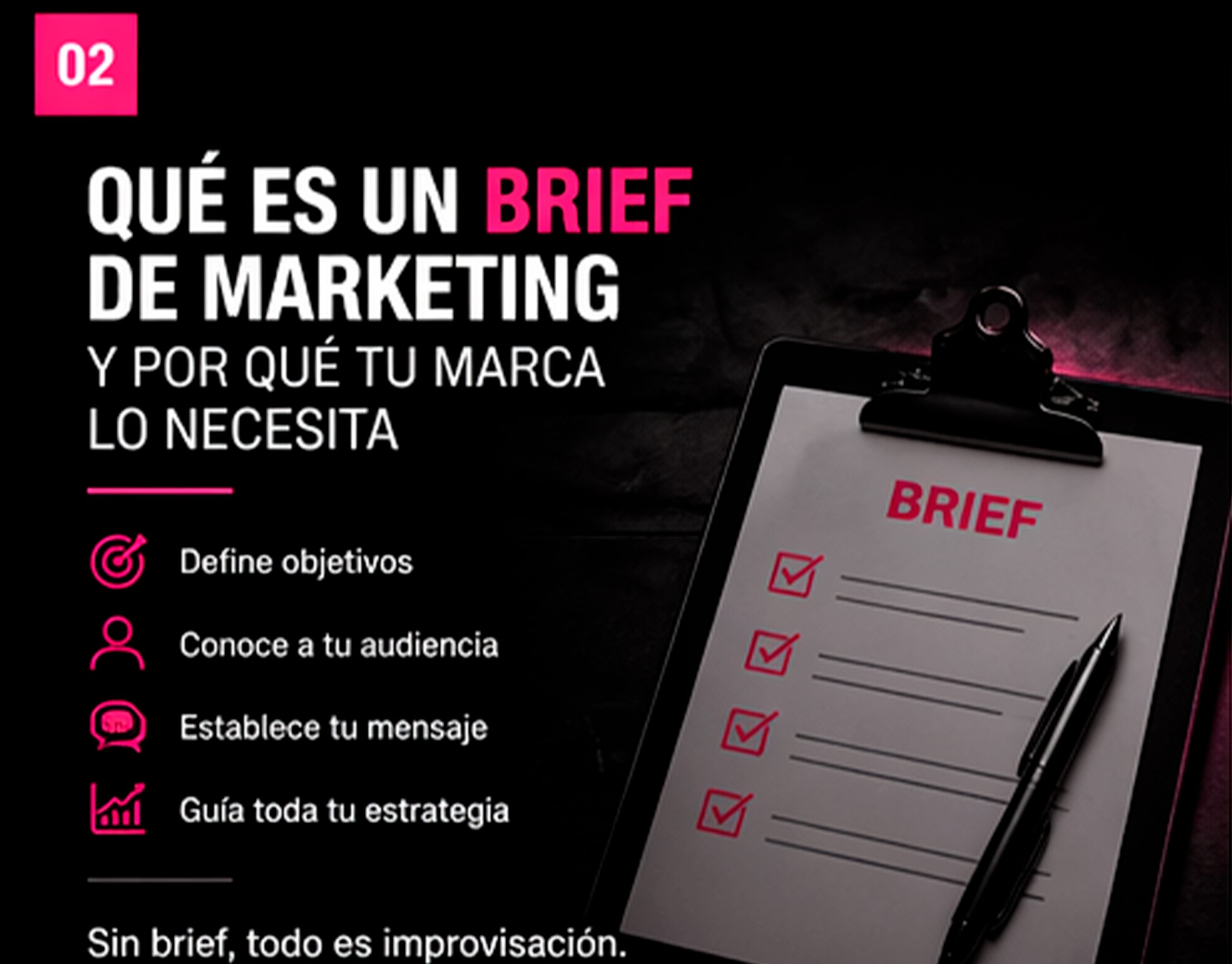Tu contenido falla antes de empezar: necesitas un brief