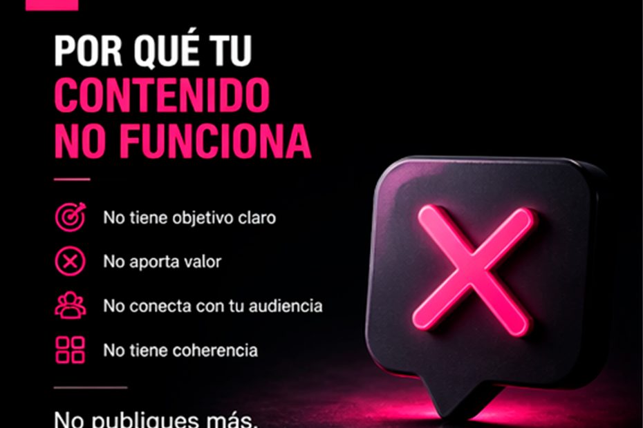 Tu contenido no funciona… y este es el porqué