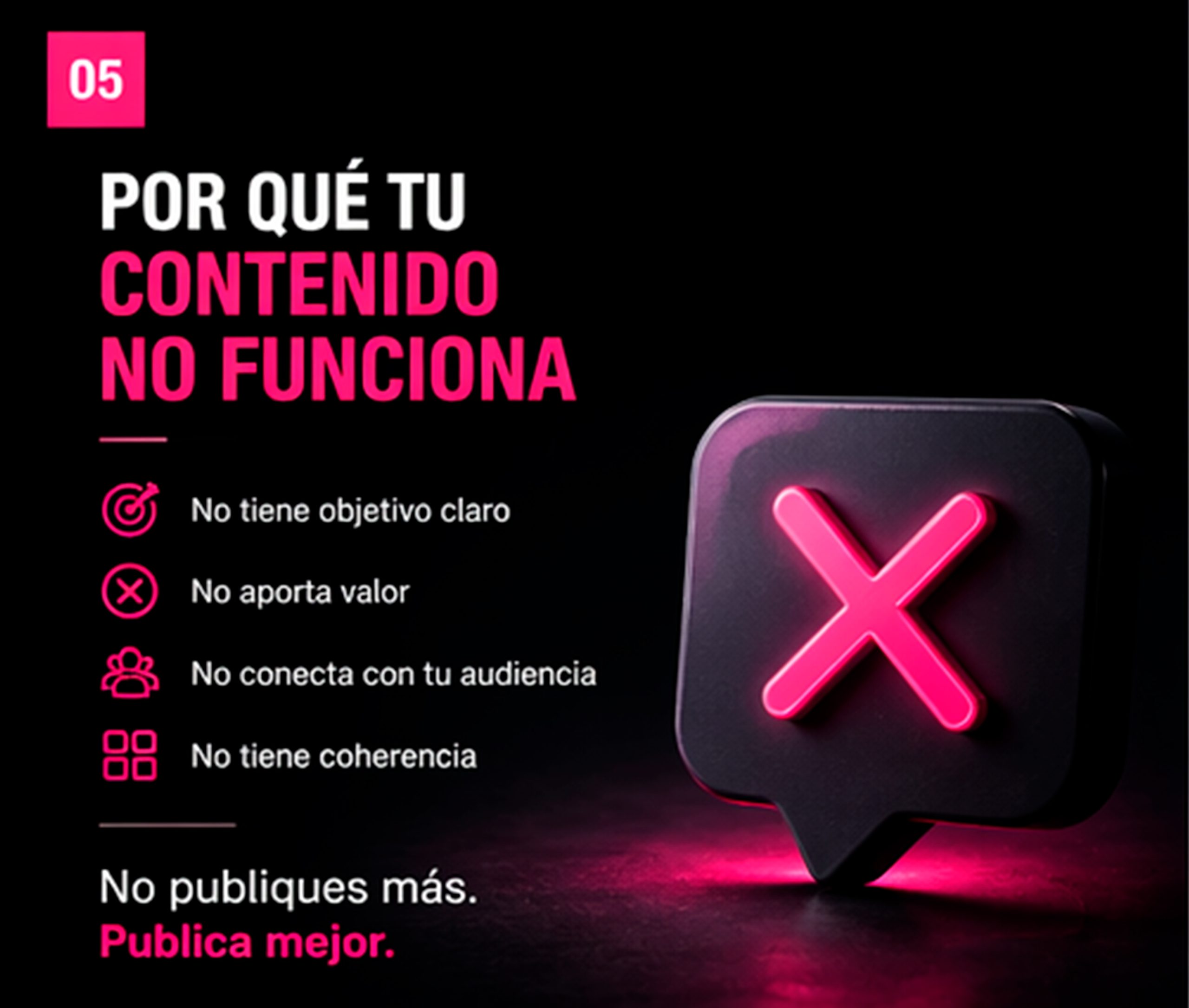 Tu contenido no funciona… y este es el porqué